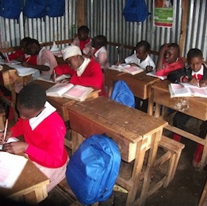 Excel Emmanuel pupils in class