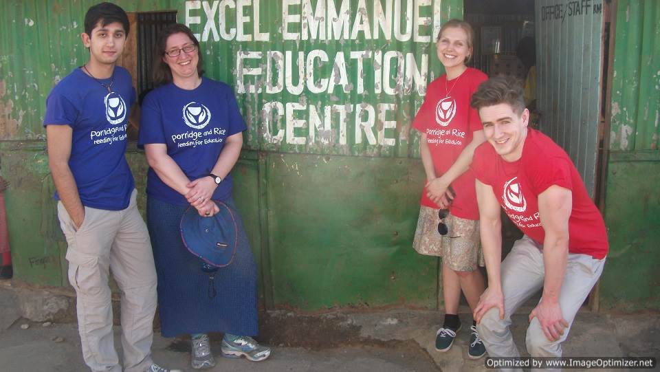 Volunteering with Porridge and Rice