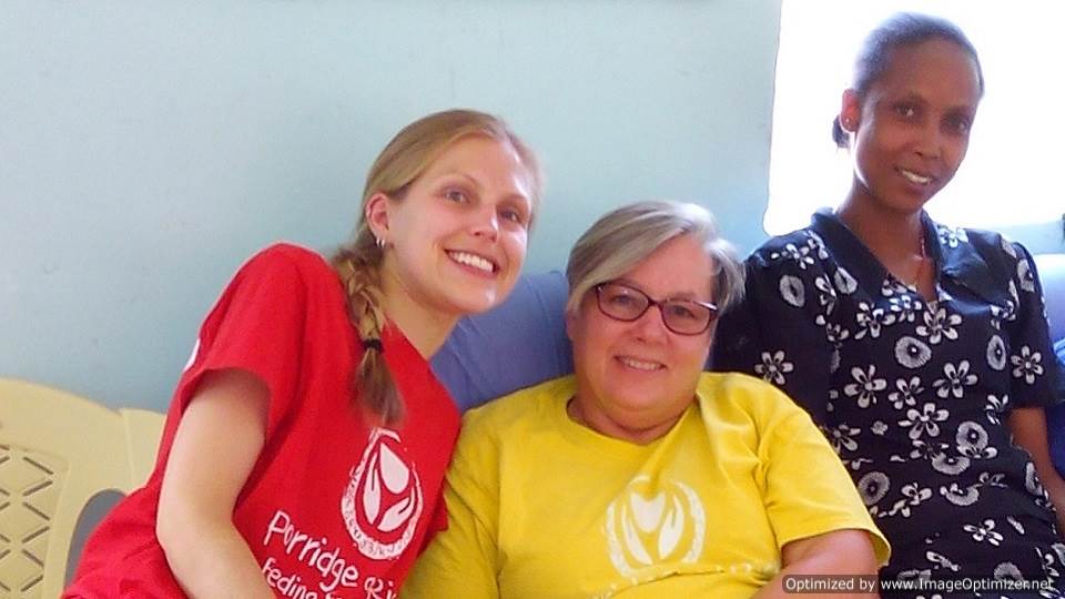 Volunteering with Porridge and Rice