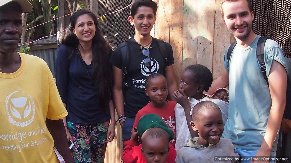 Volunteering with Porridge and Rice