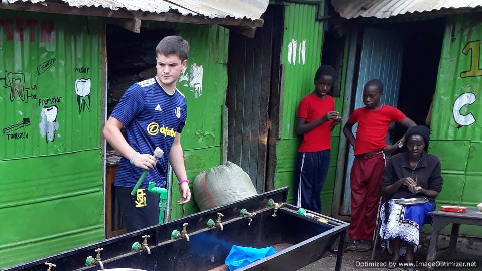 Volunteering with Porridge and Rice